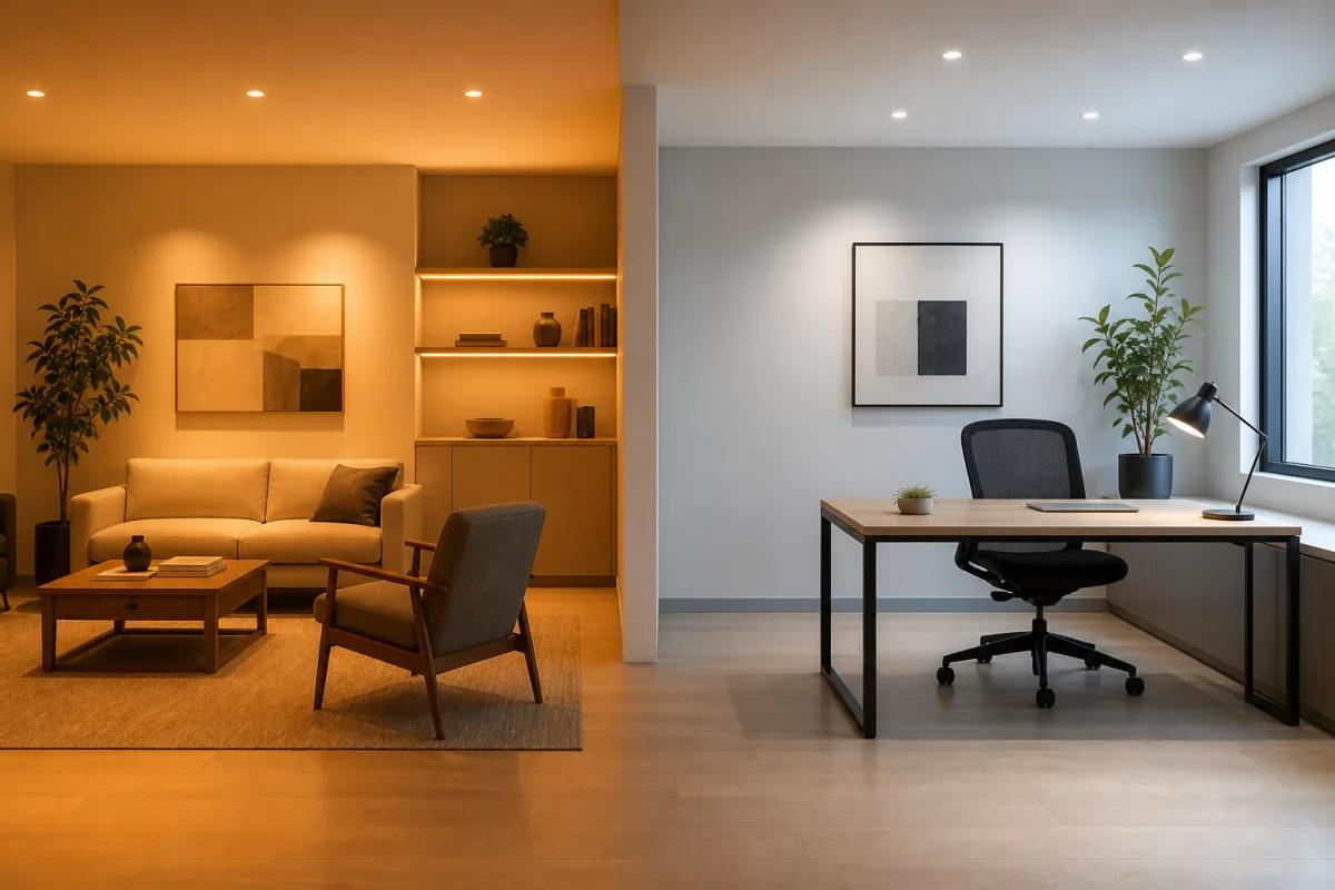 One Warm Light Source for a Traditional House: Why a traditional house often reads better with one warm light source than six ceiling lights, and how to place lamps, shades, and dimmers room by room.